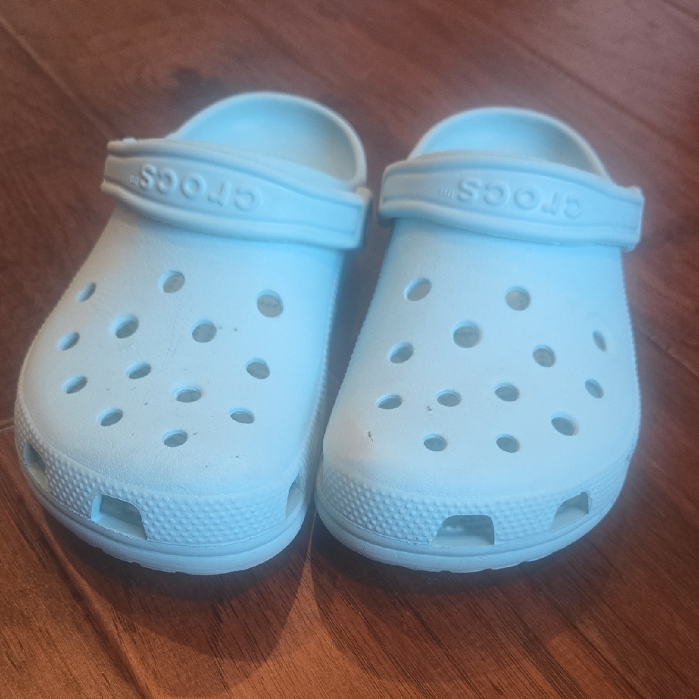 CROCS Kids' Light Blue Water Shoes
